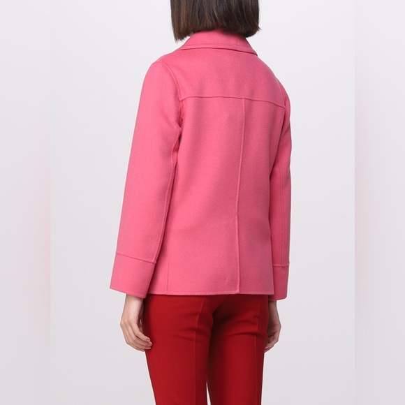 MAX MARA Mary Virgin Wool Pea Coat $1495 NEW without tag - Picture 4 of 5